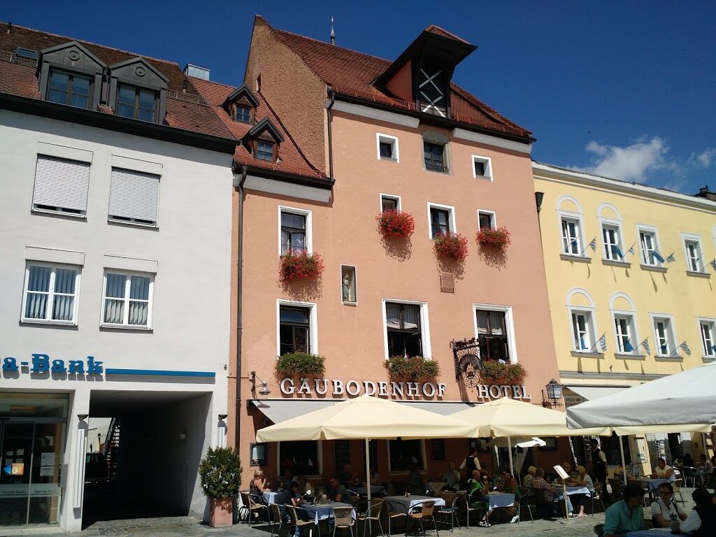 Hotel Gaeubodenhof Straubing Exterior foto